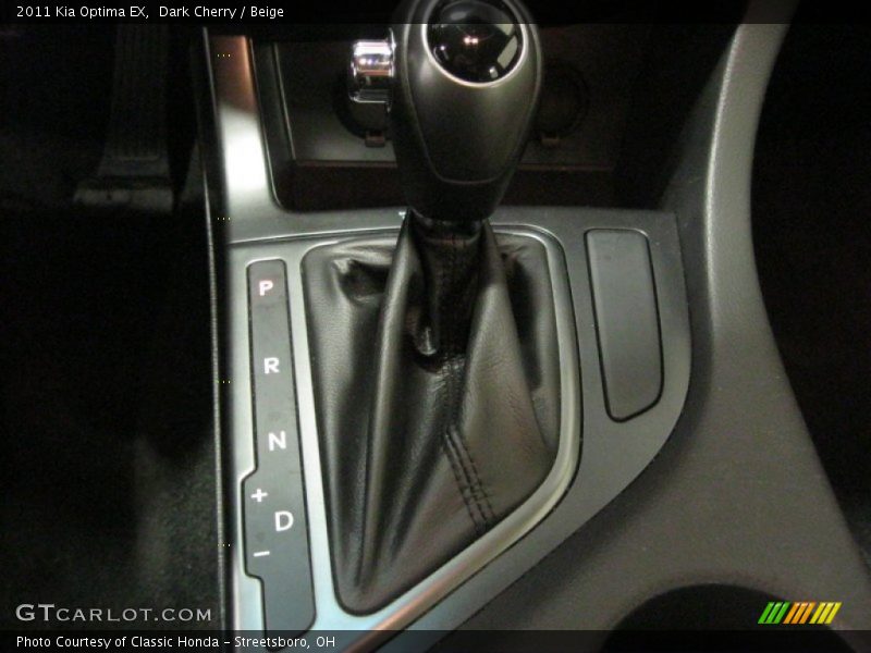 Dark Cherry / Beige 2011 Kia Optima EX