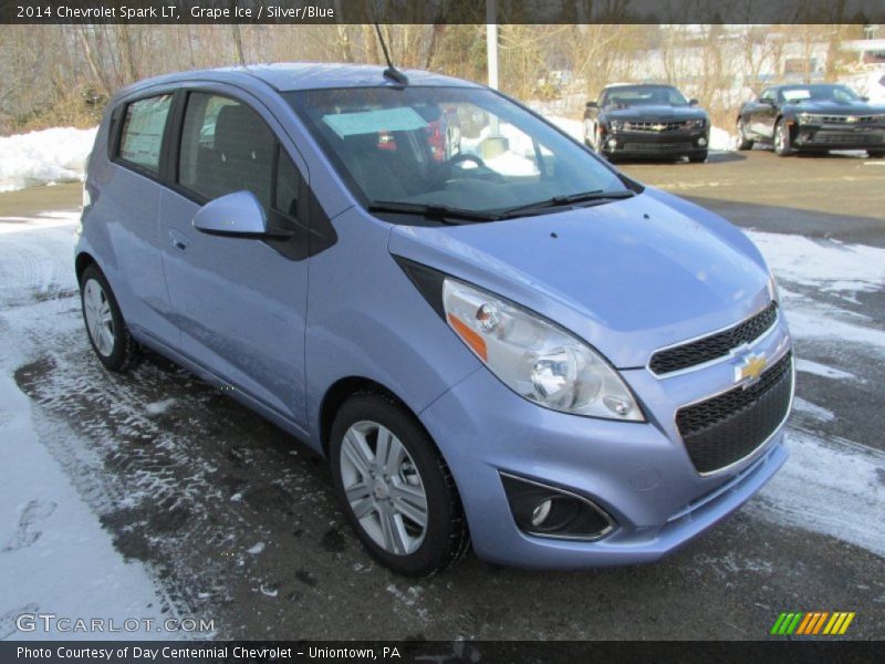 Grape Ice / Silver/Blue 2014 Chevrolet Spark LT
