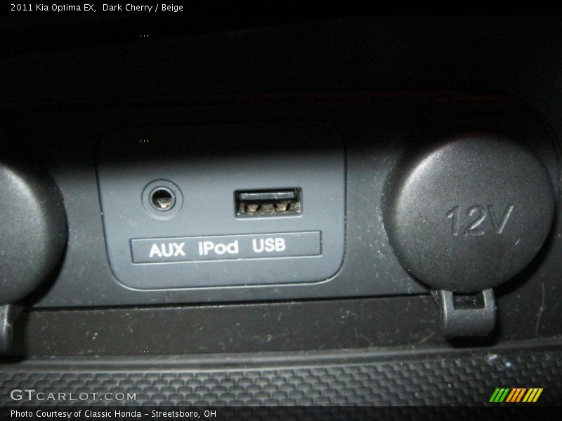 Dark Cherry / Beige 2011 Kia Optima EX