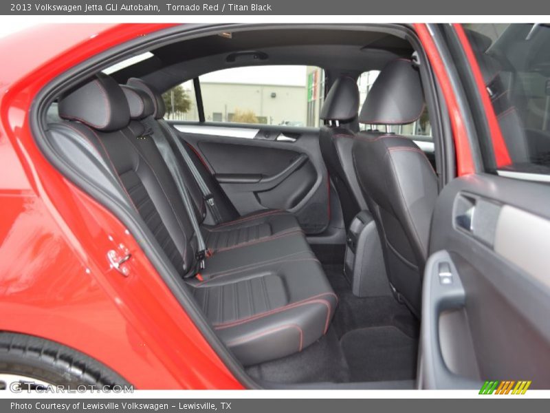 Tornado Red / Titan Black 2013 Volkswagen Jetta GLI Autobahn