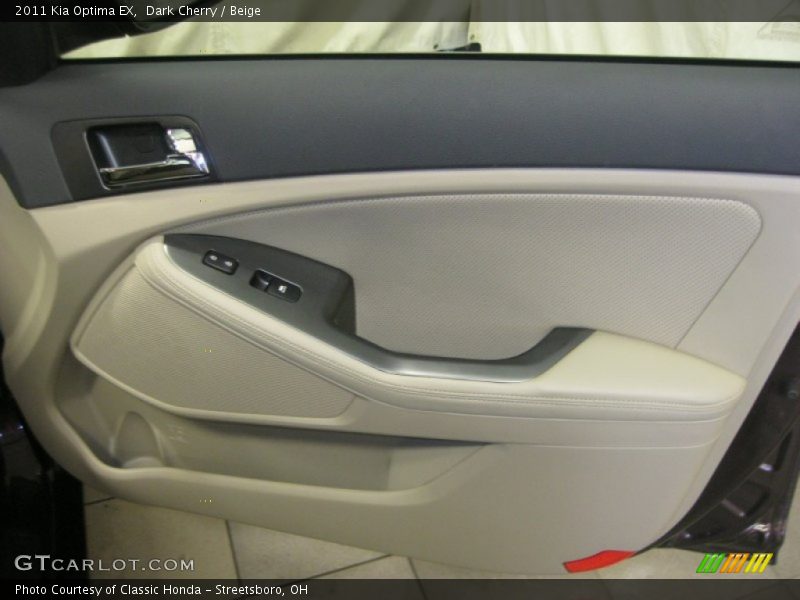 Dark Cherry / Beige 2011 Kia Optima EX