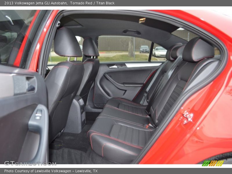 Tornado Red / Titan Black 2013 Volkswagen Jetta GLI Autobahn