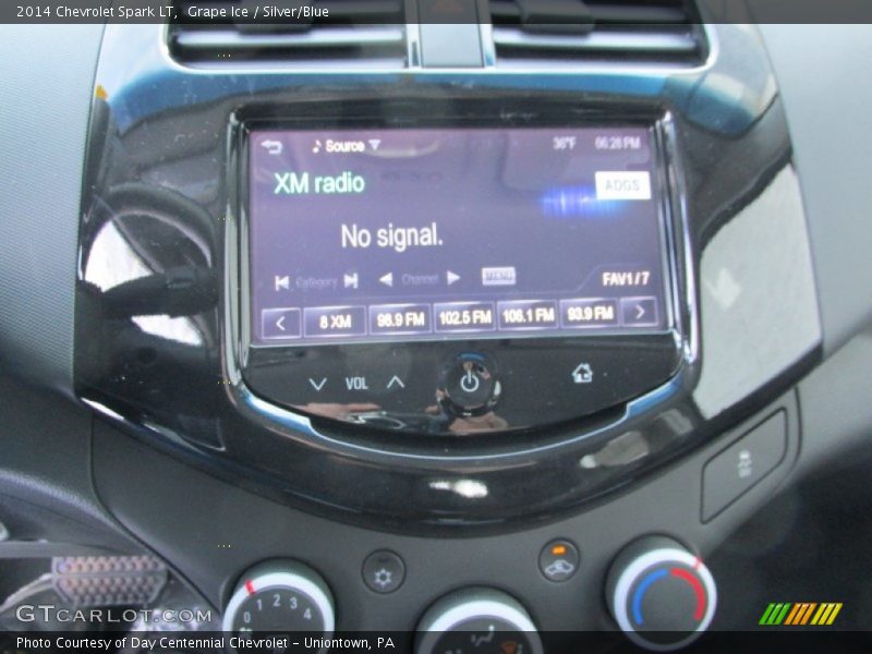 Grape Ice / Silver/Blue 2014 Chevrolet Spark LT