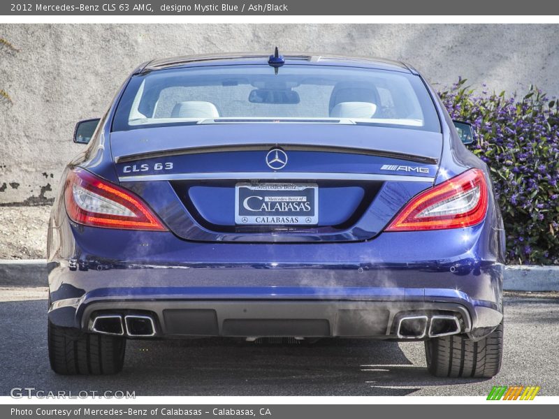 designo Mystic Blue / Ash/Black 2012 Mercedes-Benz CLS 63 AMG