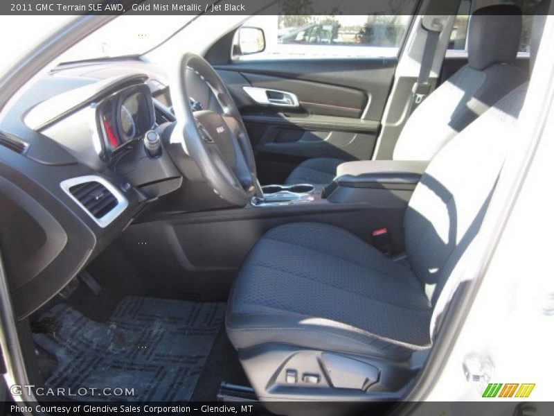 Gold Mist Metallic / Jet Black 2011 GMC Terrain SLE AWD