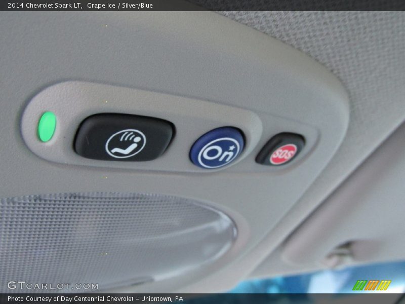 Grape Ice / Silver/Blue 2014 Chevrolet Spark LT