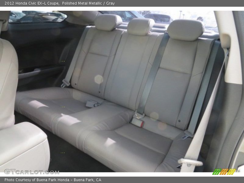 Polished Metal Metallic / Gray 2012 Honda Civic EX-L Coupe