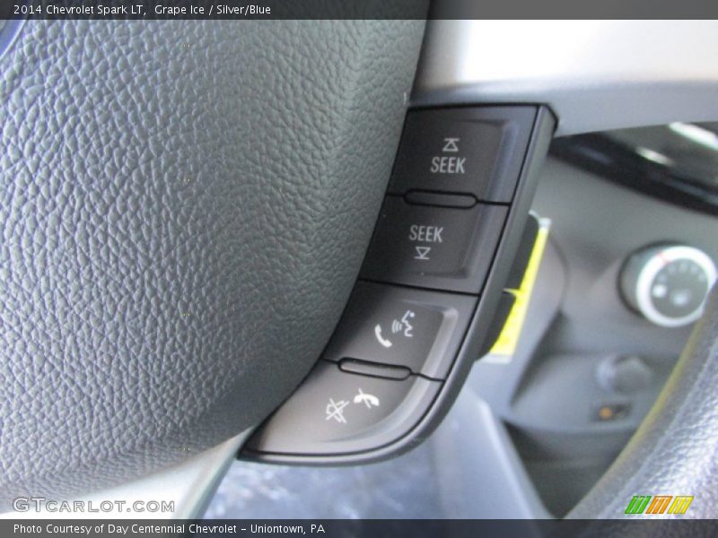 Grape Ice / Silver/Blue 2014 Chevrolet Spark LT