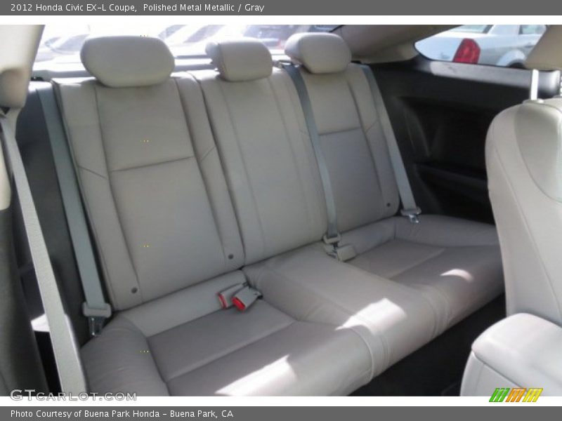 Polished Metal Metallic / Gray 2012 Honda Civic EX-L Coupe