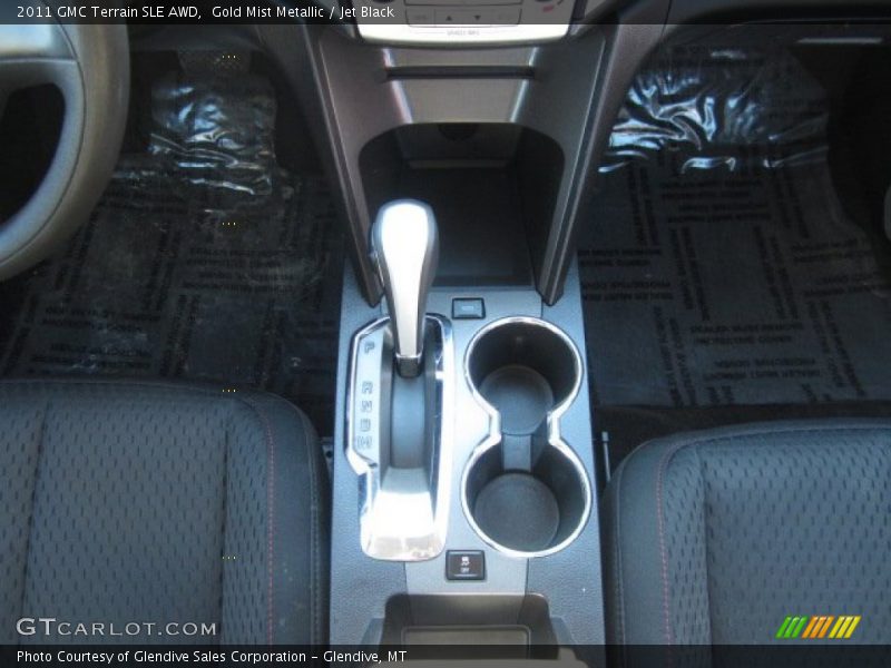 Gold Mist Metallic / Jet Black 2011 GMC Terrain SLE AWD