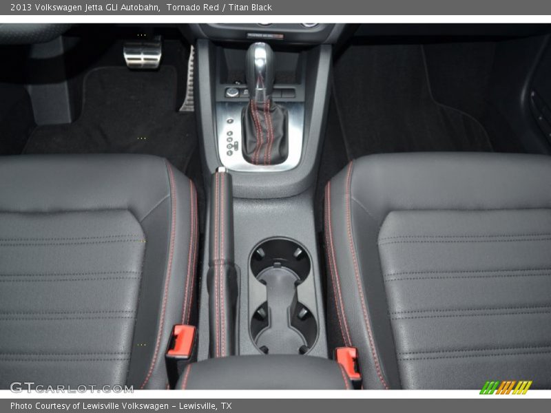 Tornado Red / Titan Black 2013 Volkswagen Jetta GLI Autobahn