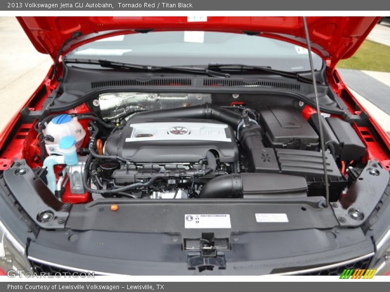 Tornado Red / Titan Black 2013 Volkswagen Jetta GLI Autobahn