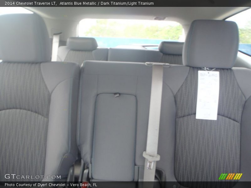 Atlantis Blue Metallic / Dark Titanium/Light Titanium 2014 Chevrolet Traverse LT