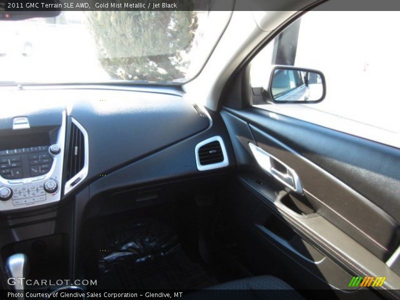 Gold Mist Metallic / Jet Black 2011 GMC Terrain SLE AWD