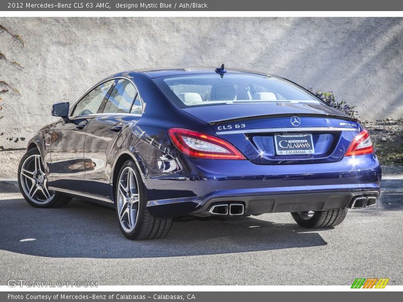 designo Mystic Blue / Ash/Black 2012 Mercedes-Benz CLS 63 AMG