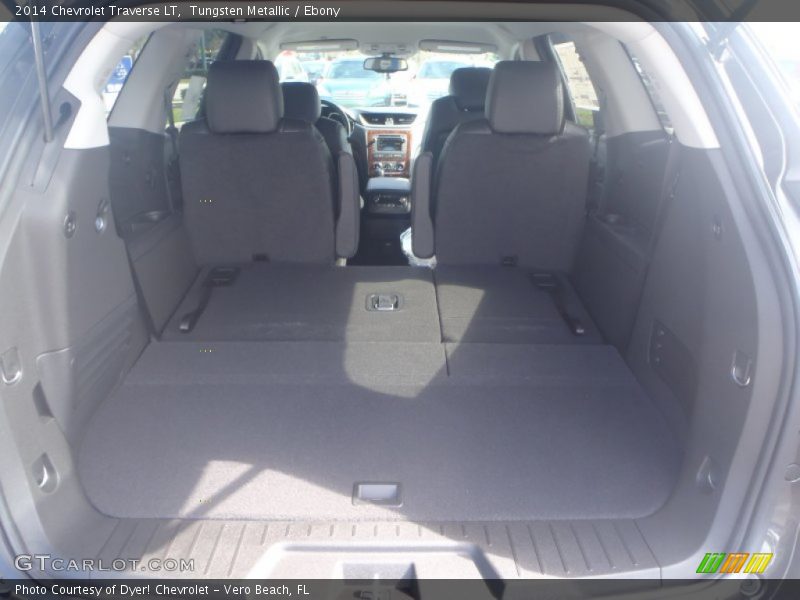 Tungsten Metallic / Ebony 2014 Chevrolet Traverse LT