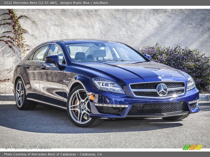 Front 3/4 View of 2012 CLS 63 AMG