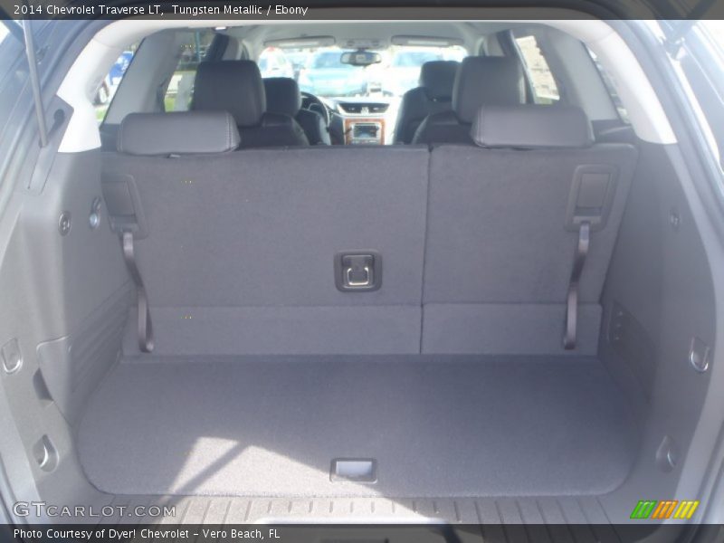 Tungsten Metallic / Ebony 2014 Chevrolet Traverse LT