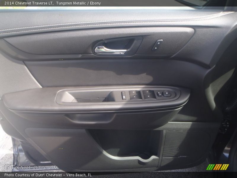 Tungsten Metallic / Ebony 2014 Chevrolet Traverse LT