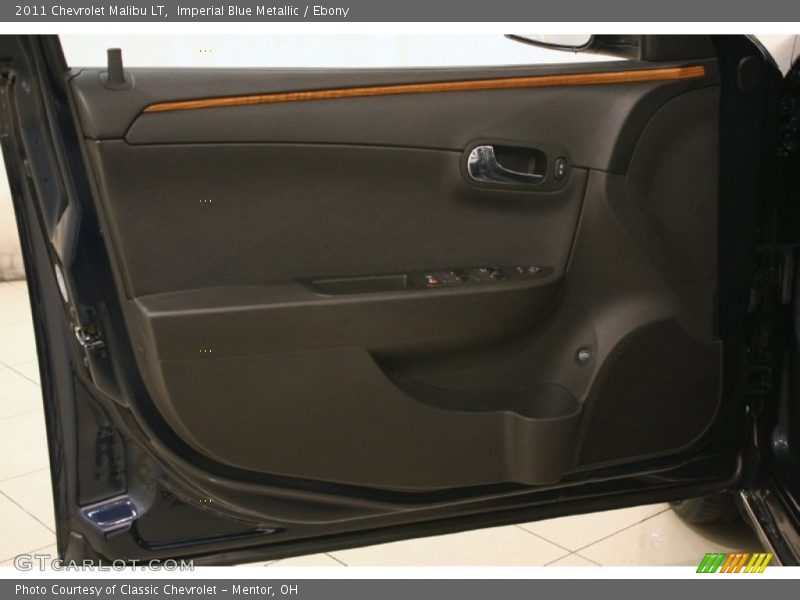 Imperial Blue Metallic / Ebony 2011 Chevrolet Malibu LT