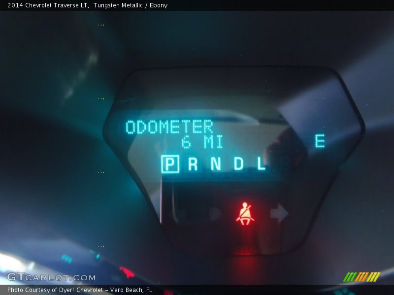 Tungsten Metallic / Ebony 2014 Chevrolet Traverse LT