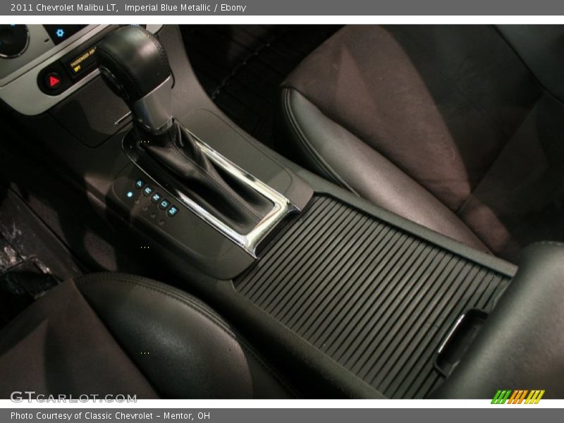 Imperial Blue Metallic / Ebony 2011 Chevrolet Malibu LT