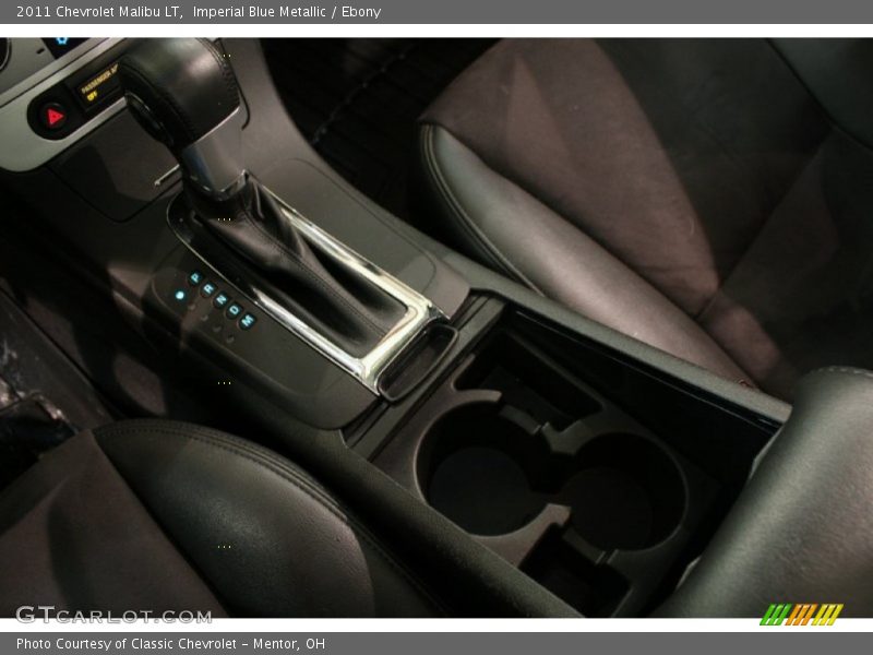 Imperial Blue Metallic / Ebony 2011 Chevrolet Malibu LT