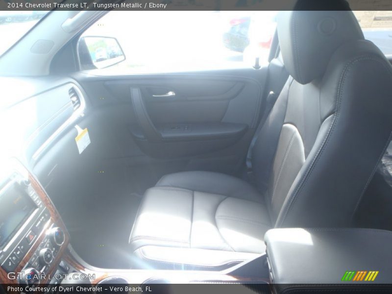 Tungsten Metallic / Ebony 2014 Chevrolet Traverse LT