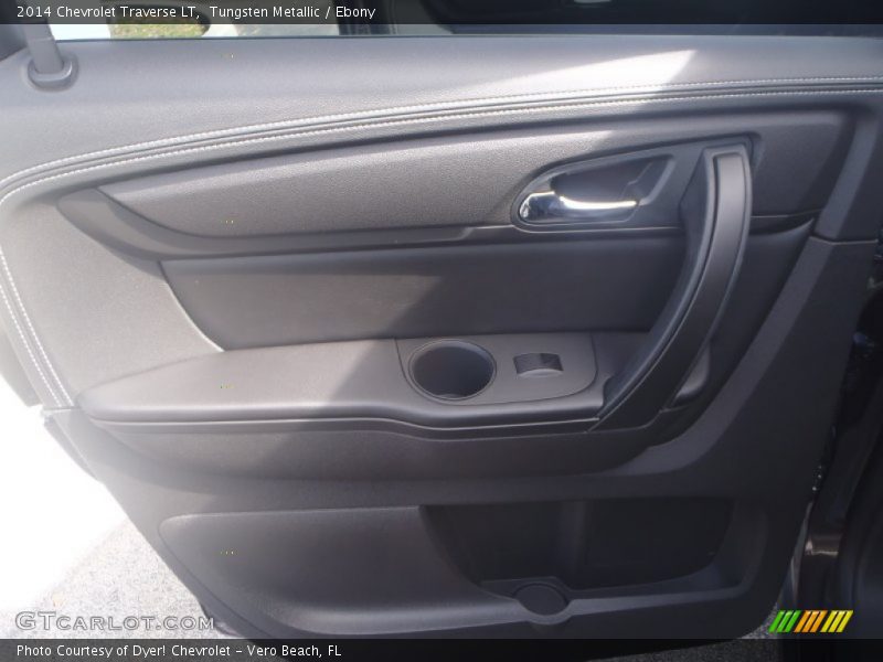 Tungsten Metallic / Ebony 2014 Chevrolet Traverse LT
