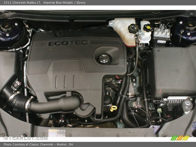 Imperial Blue Metallic / Ebony 2011 Chevrolet Malibu LT
