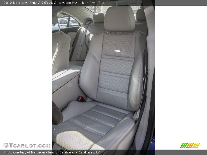 Front Seat of 2012 CLS 63 AMG
