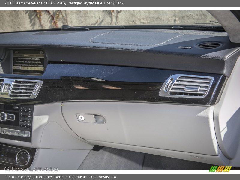 Dashboard of 2012 CLS 63 AMG