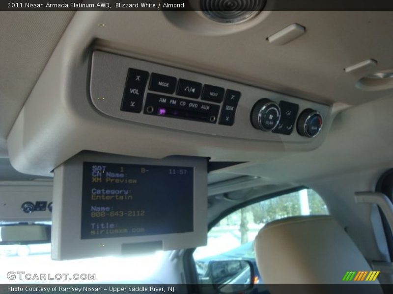 Blizzard White / Almond 2011 Nissan Armada Platinum 4WD