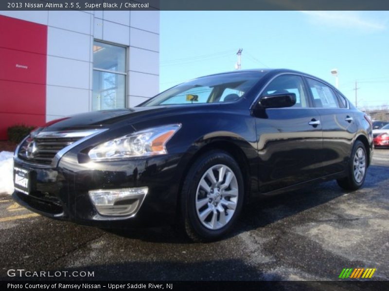 Super Black / Charcoal 2013 Nissan Altima 2.5 S