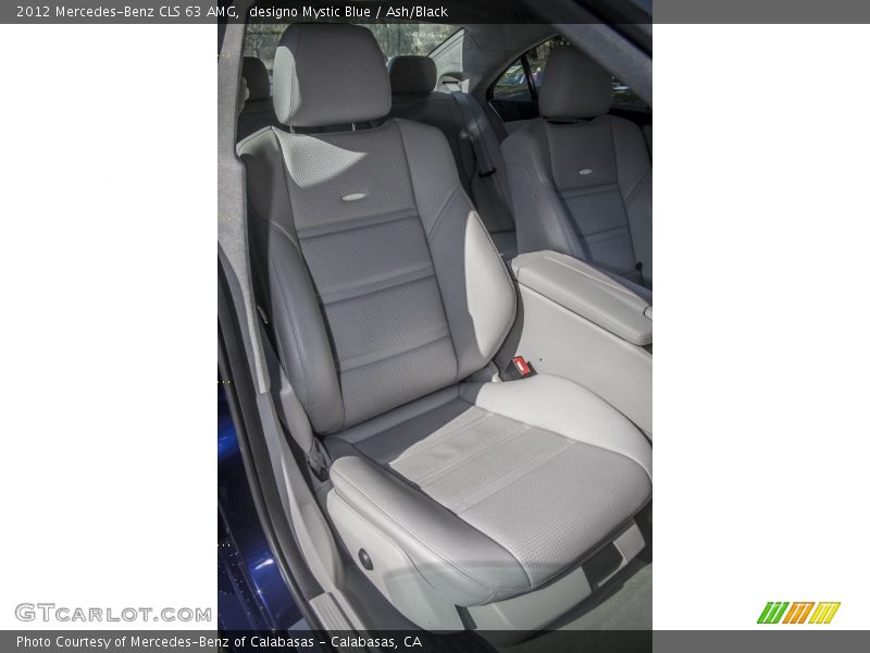 Front Seat of 2012 CLS 63 AMG