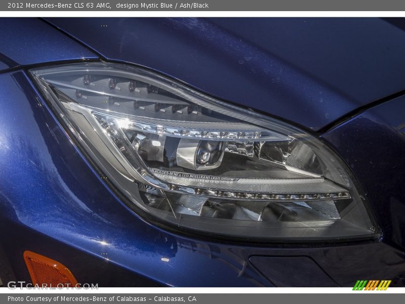 designo Mystic Blue / Ash/Black 2012 Mercedes-Benz CLS 63 AMG