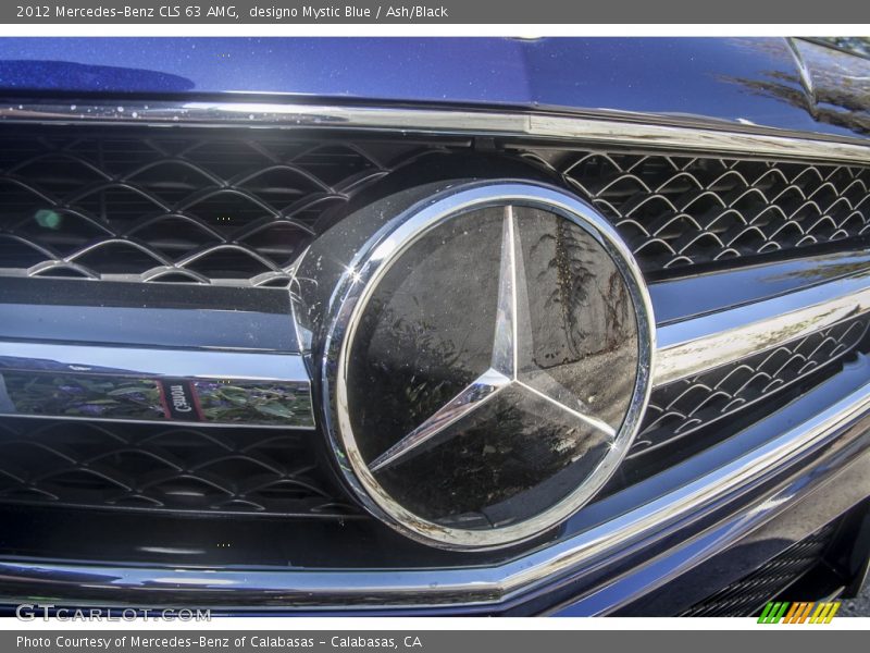 designo Mystic Blue / Ash/Black 2012 Mercedes-Benz CLS 63 AMG