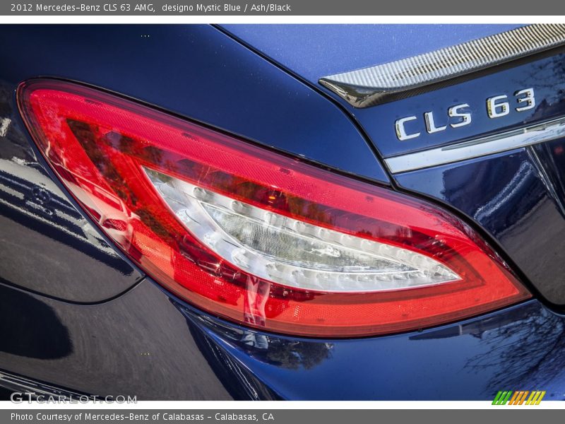 designo Mystic Blue / Ash/Black 2012 Mercedes-Benz CLS 63 AMG