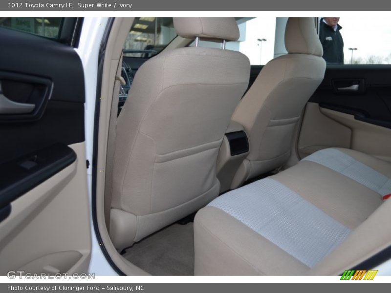 Super White / Ivory 2012 Toyota Camry LE