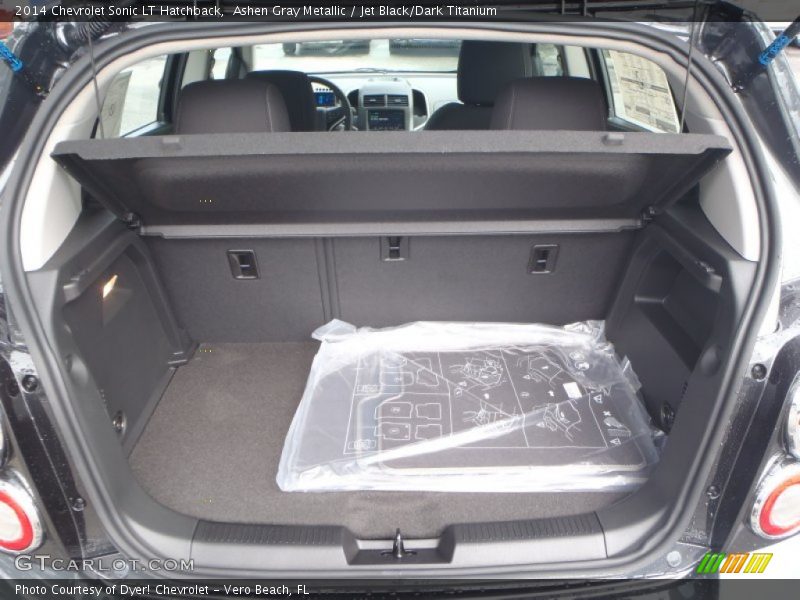  2014 Sonic LT Hatchback Trunk