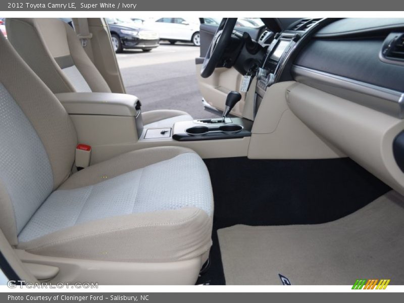 Super White / Ivory 2012 Toyota Camry LE