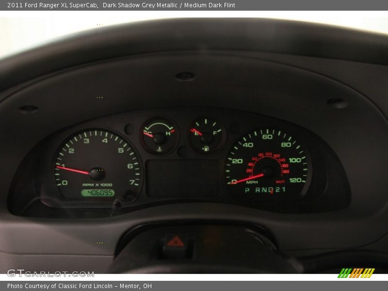  2011 Ranger XL SuperCab XL SuperCab Gauges