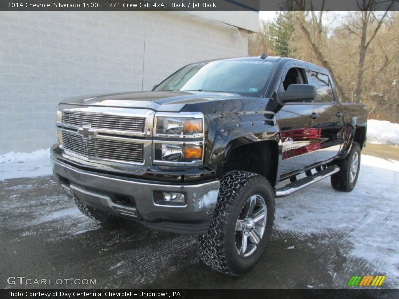 Black / Jet Black 2014 Chevrolet Silverado 1500 LT Z71 Crew Cab 4x4