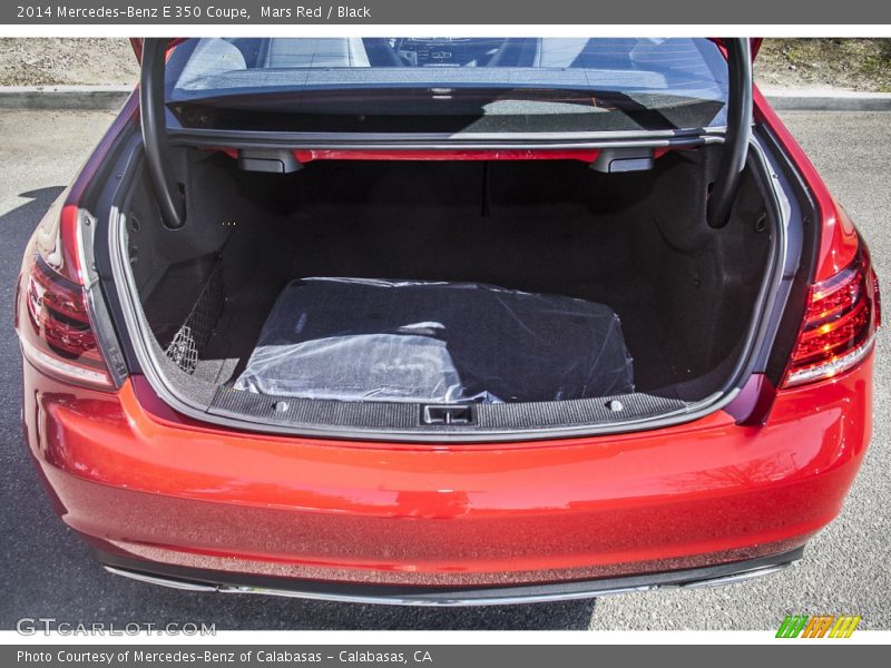 Mars Red / Black 2014 Mercedes-Benz E 350 Coupe