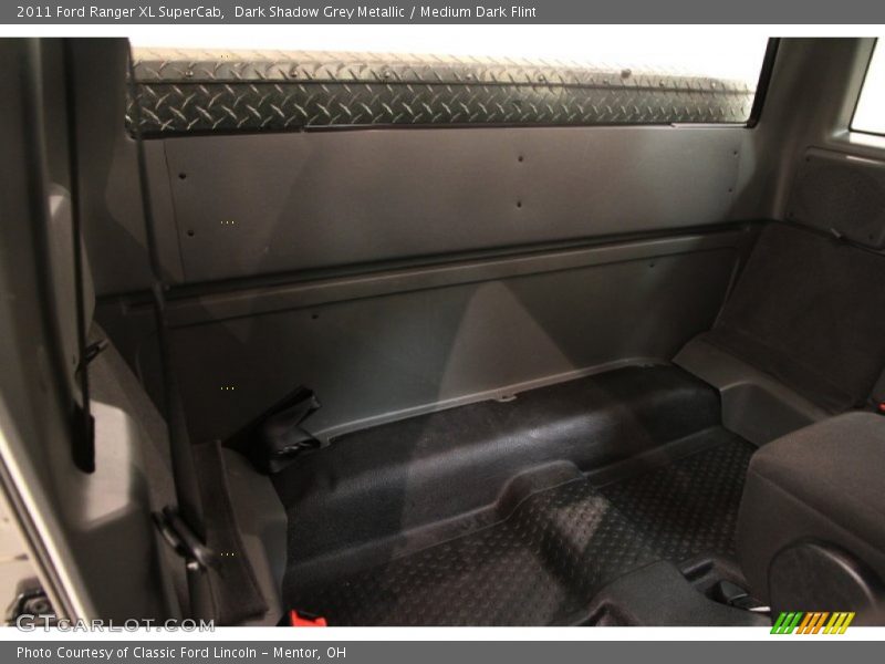 Dark Shadow Grey Metallic / Medium Dark Flint 2011 Ford Ranger XL SuperCab