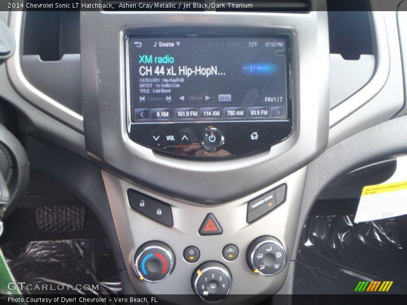 Controls of 2014 Sonic LT Hatchback