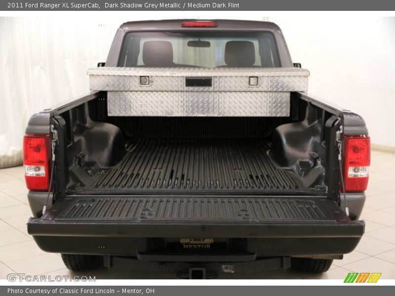 Dark Shadow Grey Metallic / Medium Dark Flint 2011 Ford Ranger XL SuperCab