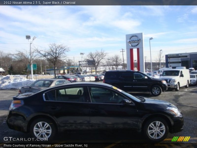 Super Black / Charcoal 2012 Nissan Altima 2.5 S
