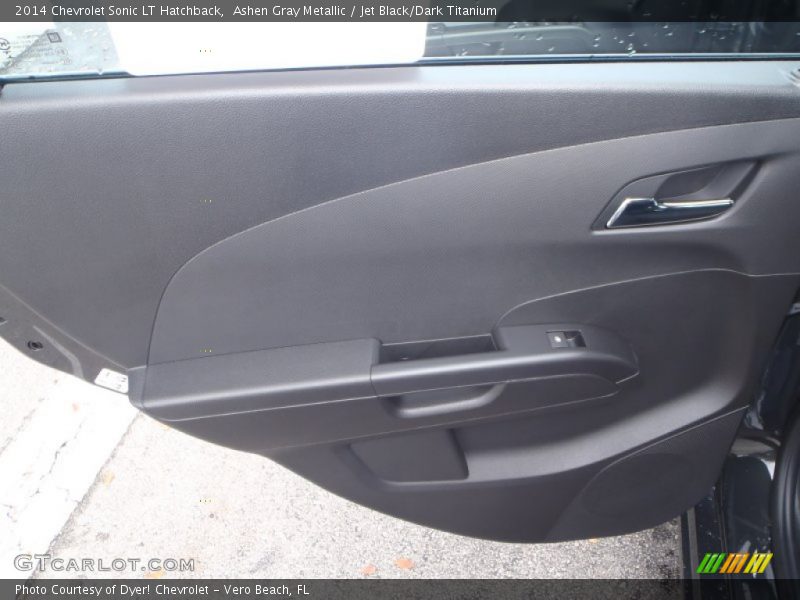 Ashen Gray Metallic / Jet Black/Dark Titanium 2014 Chevrolet Sonic LT Hatchback
