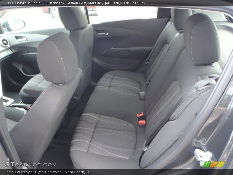 Rear Seat of 2014 Sonic LT Hatchback